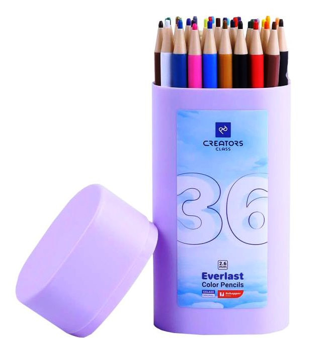 مدادرنگی 36رنگ سیکلاس اتودی نوکی قابدار cp26-36