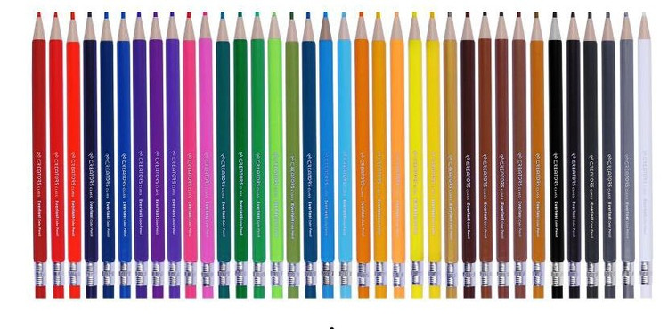 مدادرنگی 36رنگ سیکلاس اتودی نوکی قابدار cp26-36