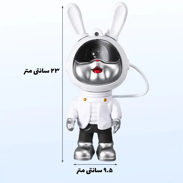 پرژکتور چراغ خواب کهکشانی طرح خرگوش فضا نورد